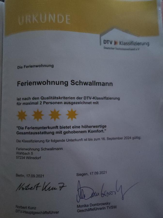 Ferienwohnung Schwallmann Wilnsdorf ภายนอก รูปภาพ